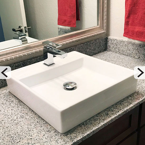 Designer Square Vanity Sinks